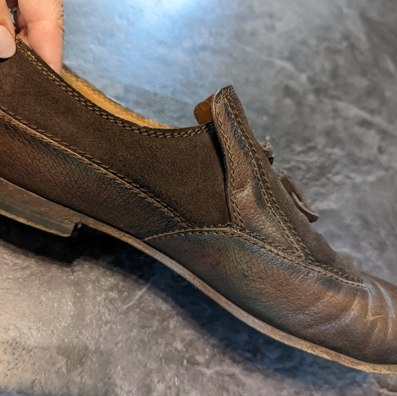 Men's retro early 2000's brown Gucci loafers - Picture 6 of 7